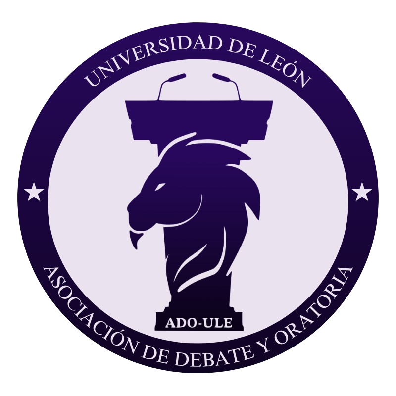 Logo Asociación de Debate y Oratoria (ADO-ULE)